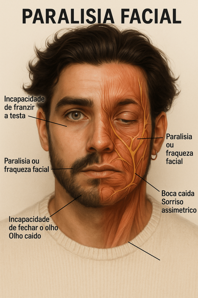O Que Causa a Paralisia de Bell? Entenda os Fatores por Trás da Paralisia Facial Súbita