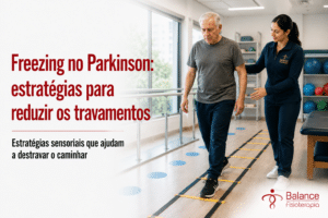 Freezing no Parkinson: estratégias para reduzir os travamentos