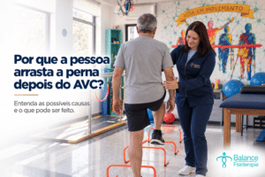 Por que a pessoa arrasta a perna depois do AVC?