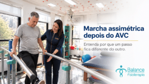 Marcha assimétrica depois do AVC: por que um passo fica diferente do outro